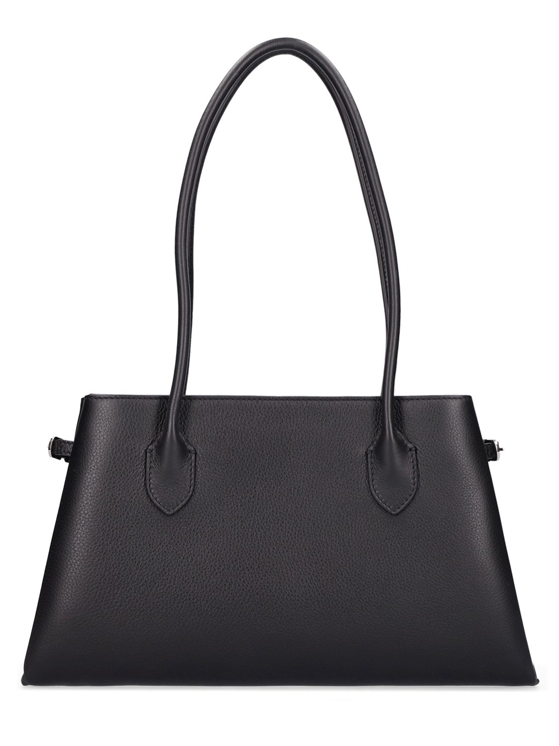 The Row Margaux Trifold Leather Shoulder Bag In Black Pld ModeSens