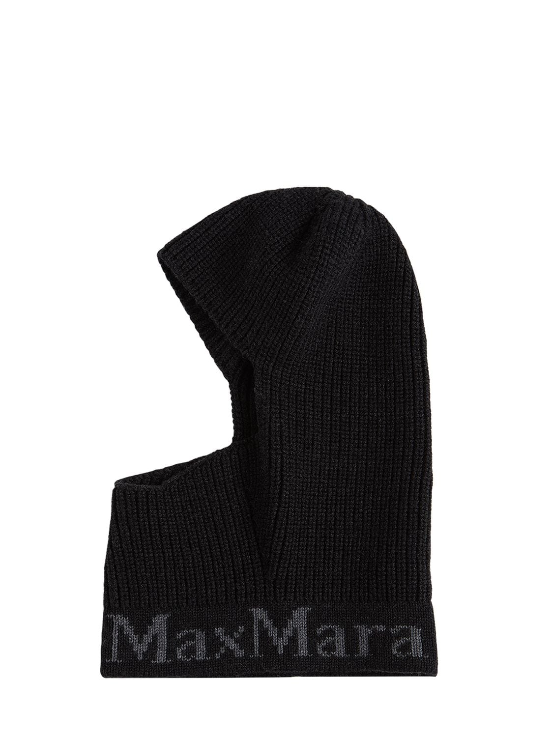 MAX MARA ODE WOOL BALACLAVA