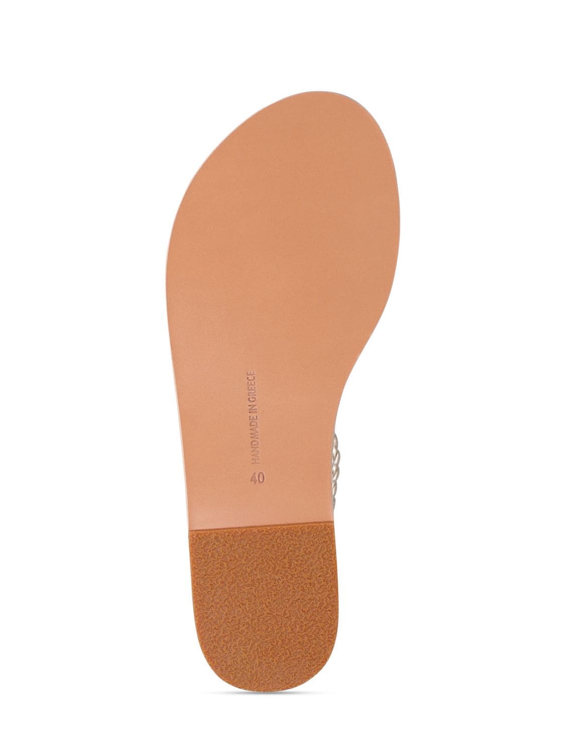 Shop Ancient Greek Sandals 10mm Eleftheria Leather Sandals In Platin