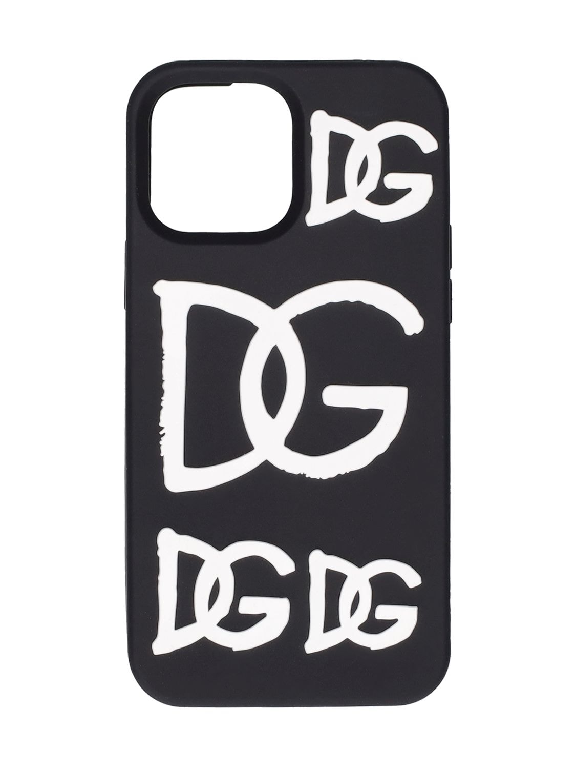 DOLCE & GABBANA DG LOGO橡胶IPHONE 13 PRO MAX手机壳