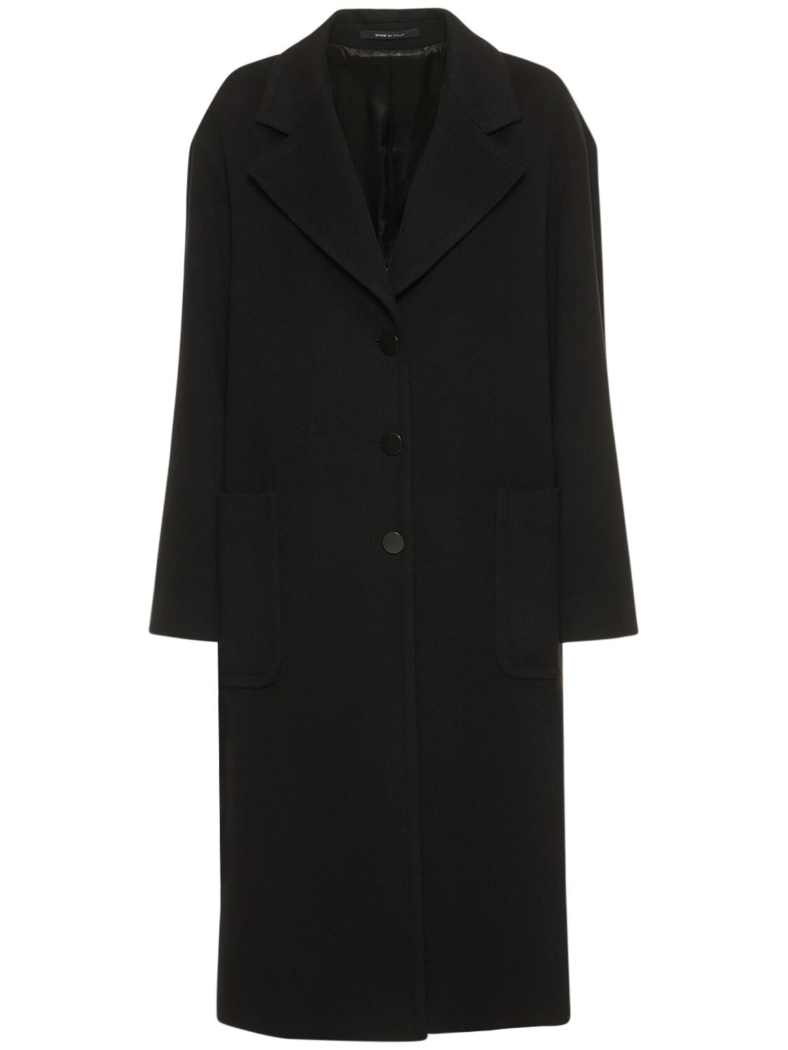 Tagliatore Christie Wool & Cashmere Coat In Black | ModeSens