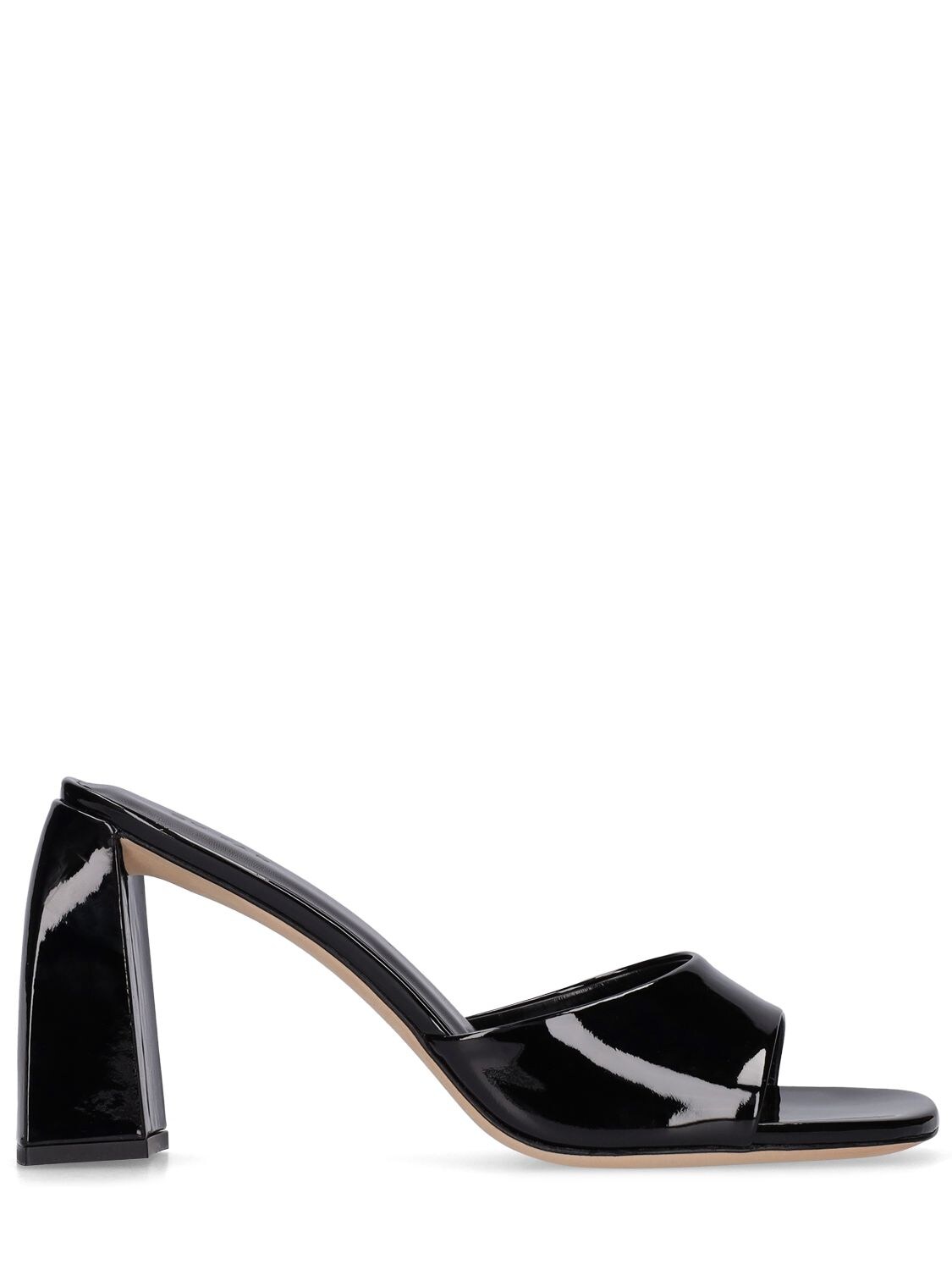 100mm Michele Patent Mule Sandals