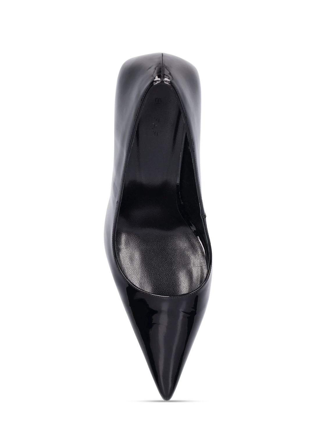 Shop By Far 90mm Viva Patent Leather Pumps In Black
