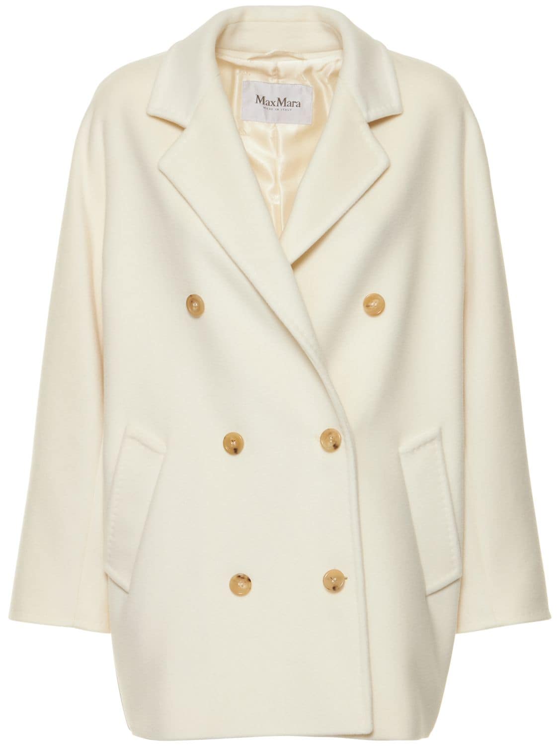 Image of Guinea Wool & Cashmere Short Coat