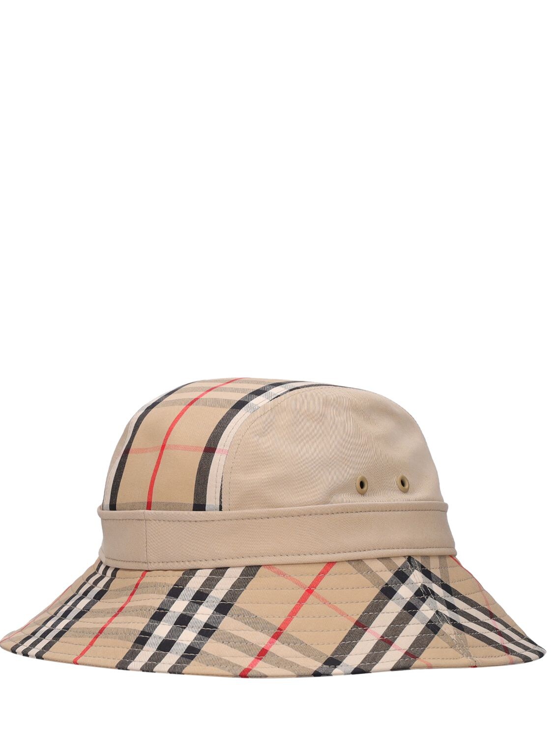 Burberry Kids Reversible Check Bucket Hat