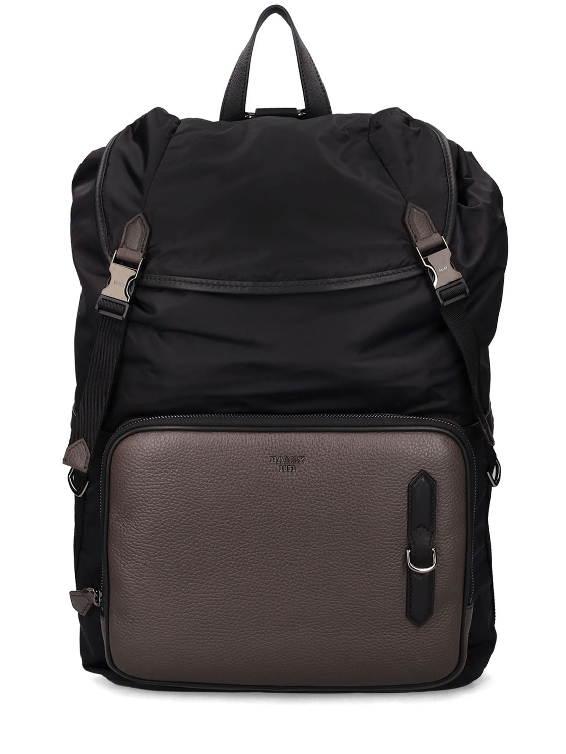 Bergmann Nylon & Leather Backpack