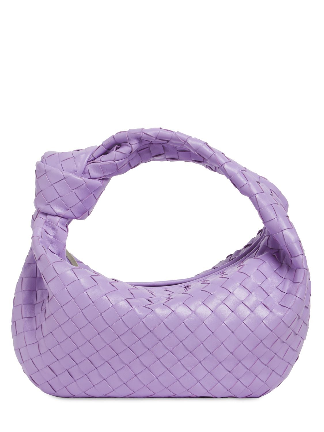 Bottega Veneta Teen Jodie Leather Bag In Wisteria