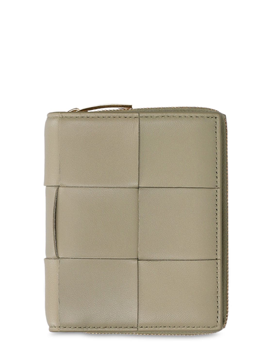 BOTTEGA VENETA B-fold Leather Wallet