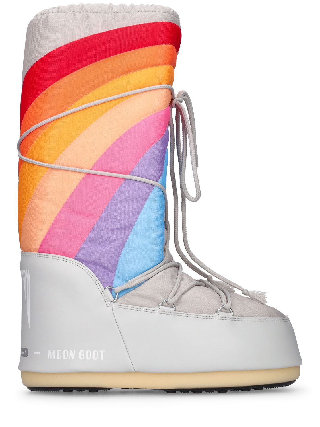 MOON BOOT Icon Rainbow Nylon Snow Boots