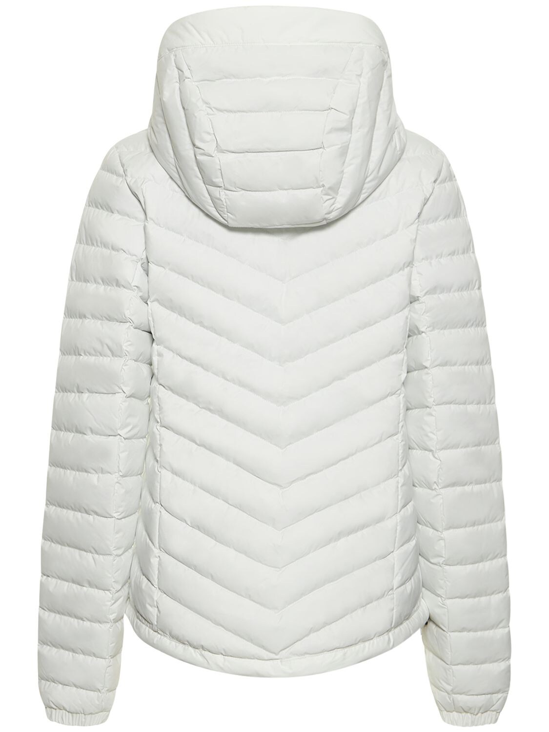 Peak Performance Frost Hooded Down Jacket In White