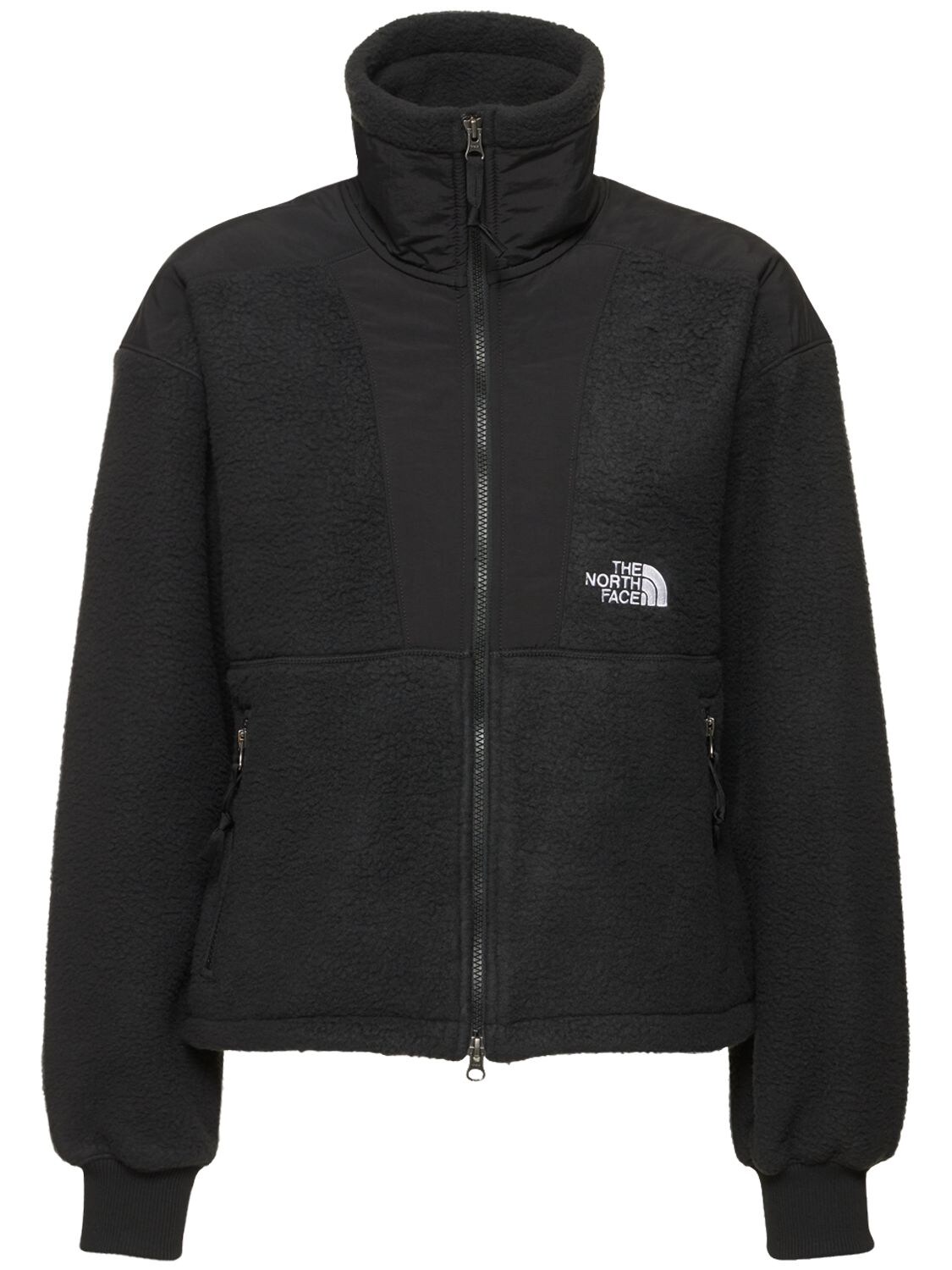 The North Face Denali Sherpa Jacket In Black | ModeSens