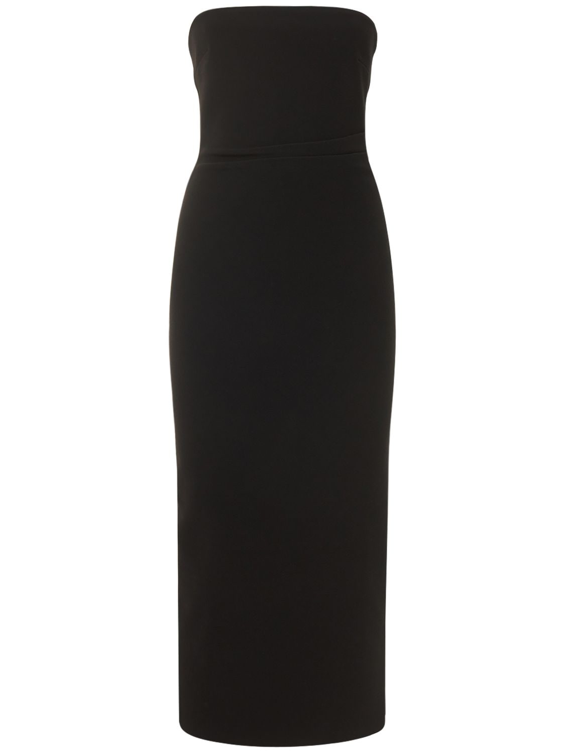 Bec & Bridge Cecily Sleeveless Stretch-woven Midi Dress In Black