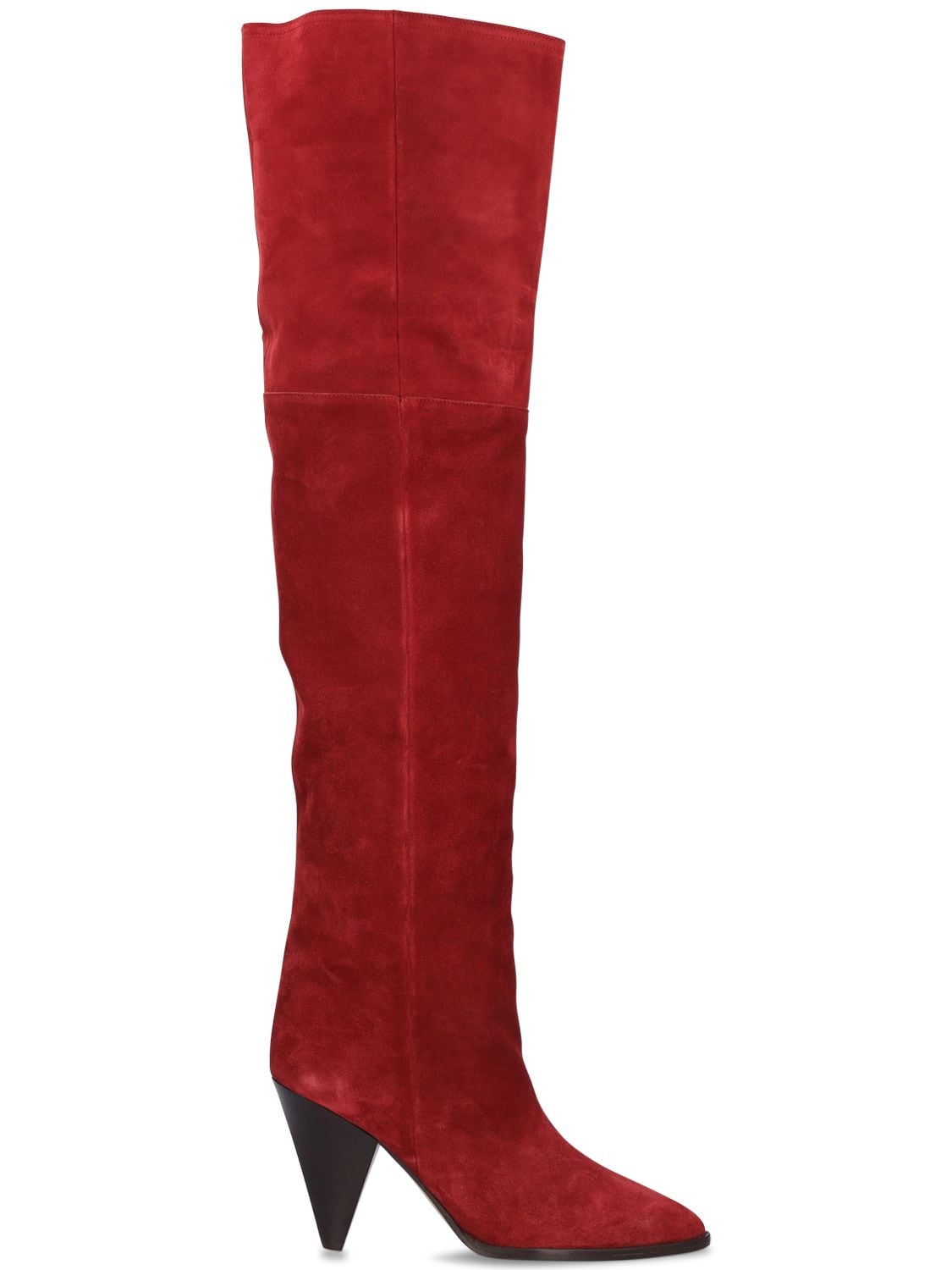 ISABEL MARANT 90mm Riria Suede Over-the-knee Boots