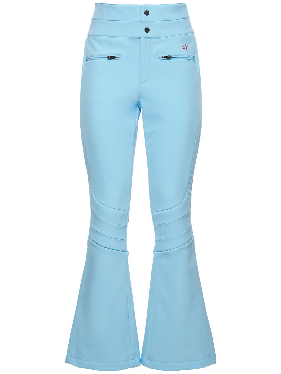Perfect Moment Aurora High-waisted Flare Pants In 스카이 블루