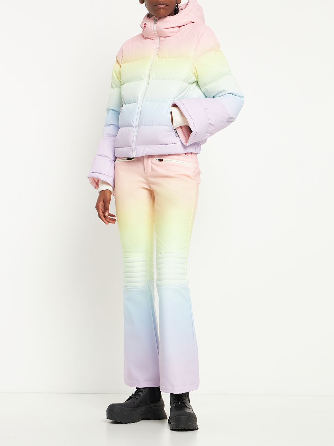 Perfect Moment Aurora Gradient-print Trousers In Multicolor