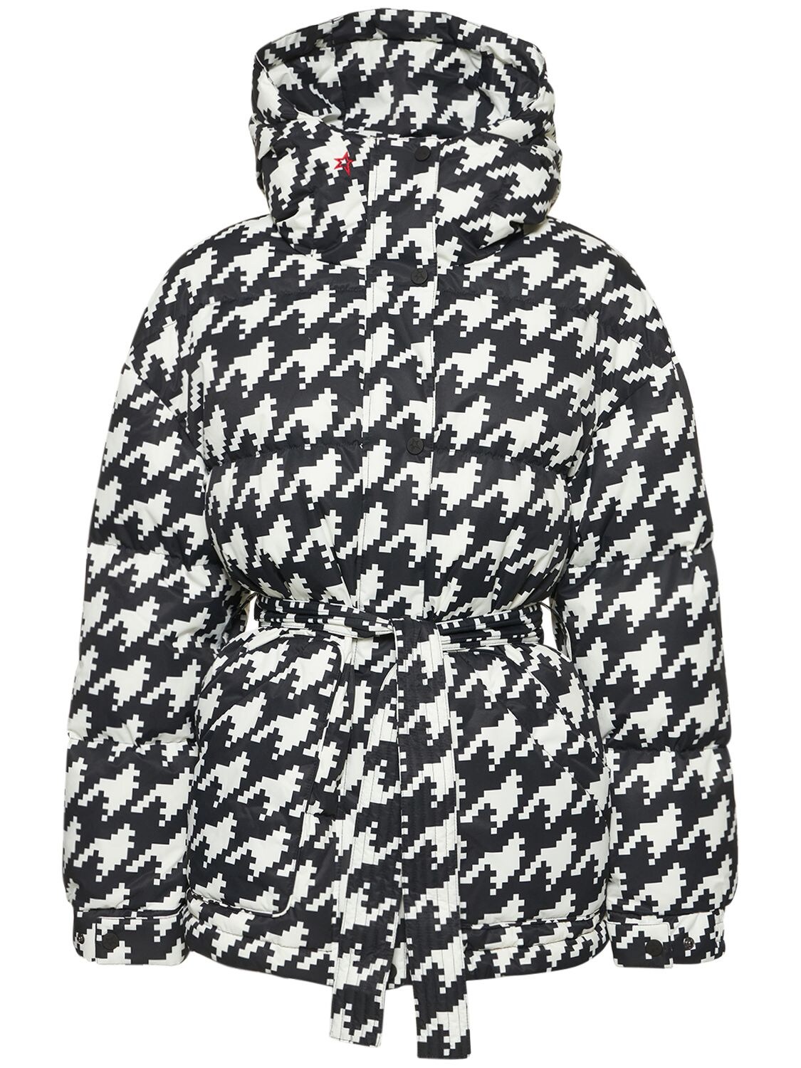 PERFECT MOMENT OVERSIZE PARKA PRINTED DOWN JACKET