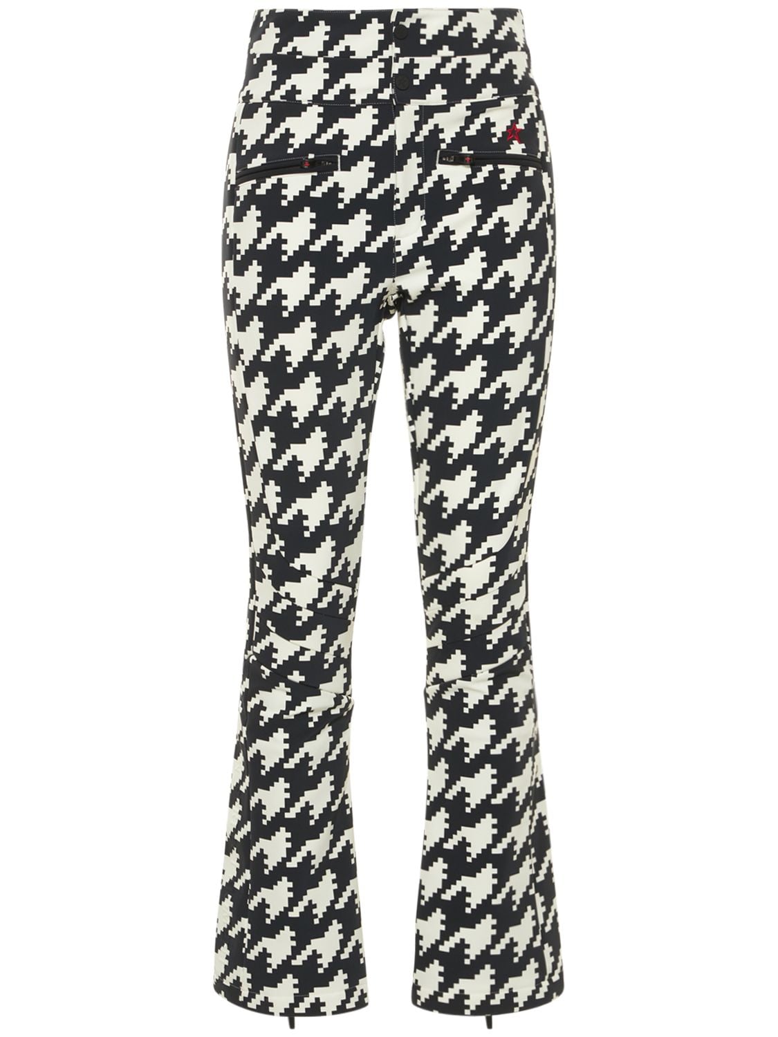 Perfect Moment Aurora High Waist Flare Pants In Black,white