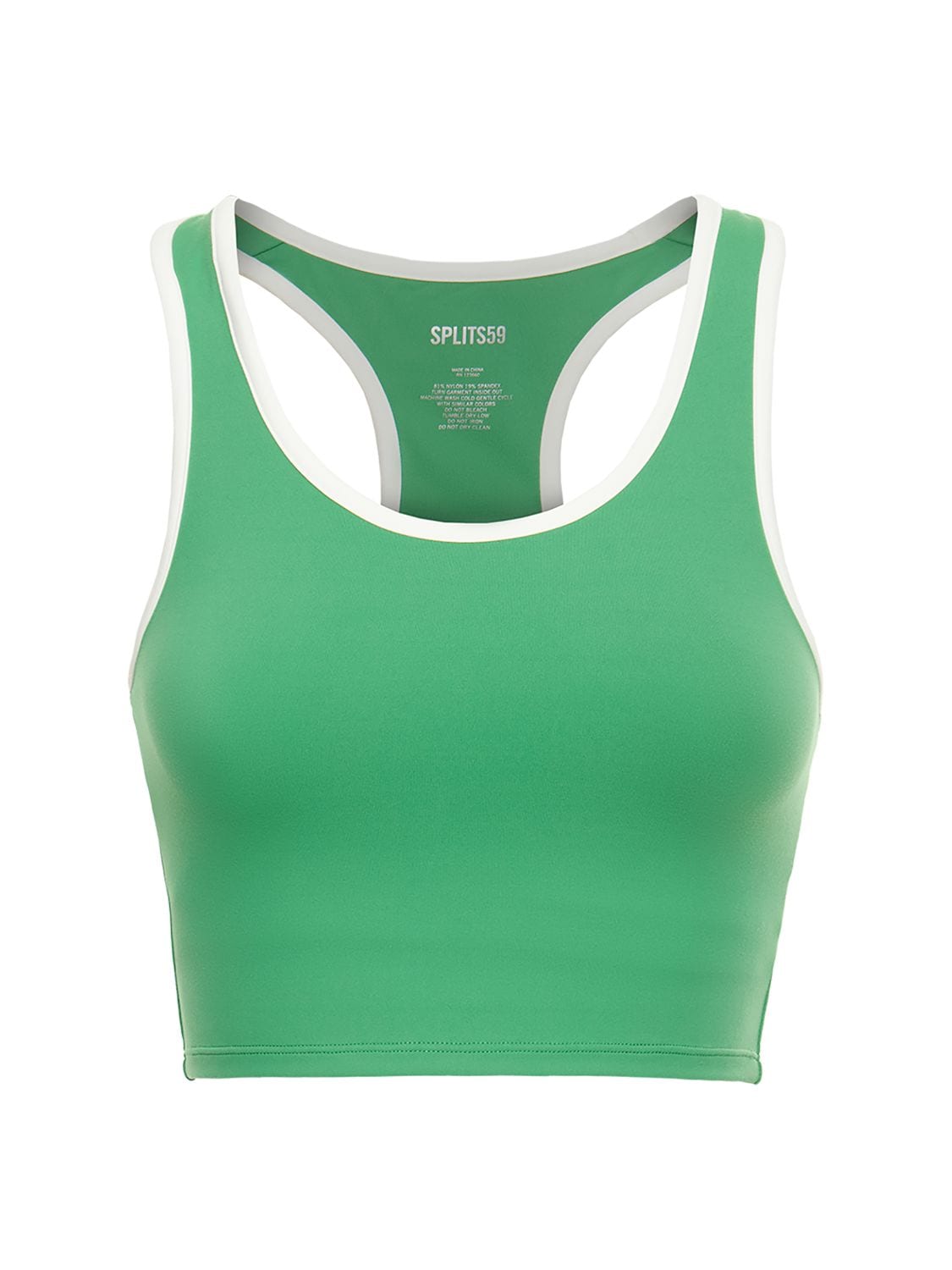 SPLITS59 AMBER AIRWEIGHT STRETCH TECH BRALETTE