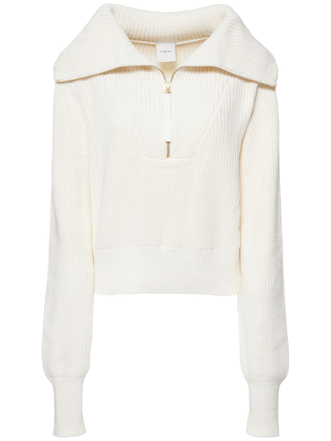 VARLEY MENTONE COTTON KNIT SWEATER