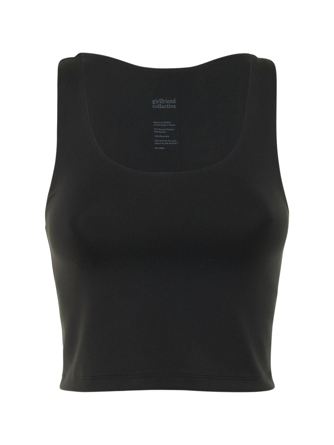 Girlfriend Collective Luxe Scoop Stretch Tech Tank Top