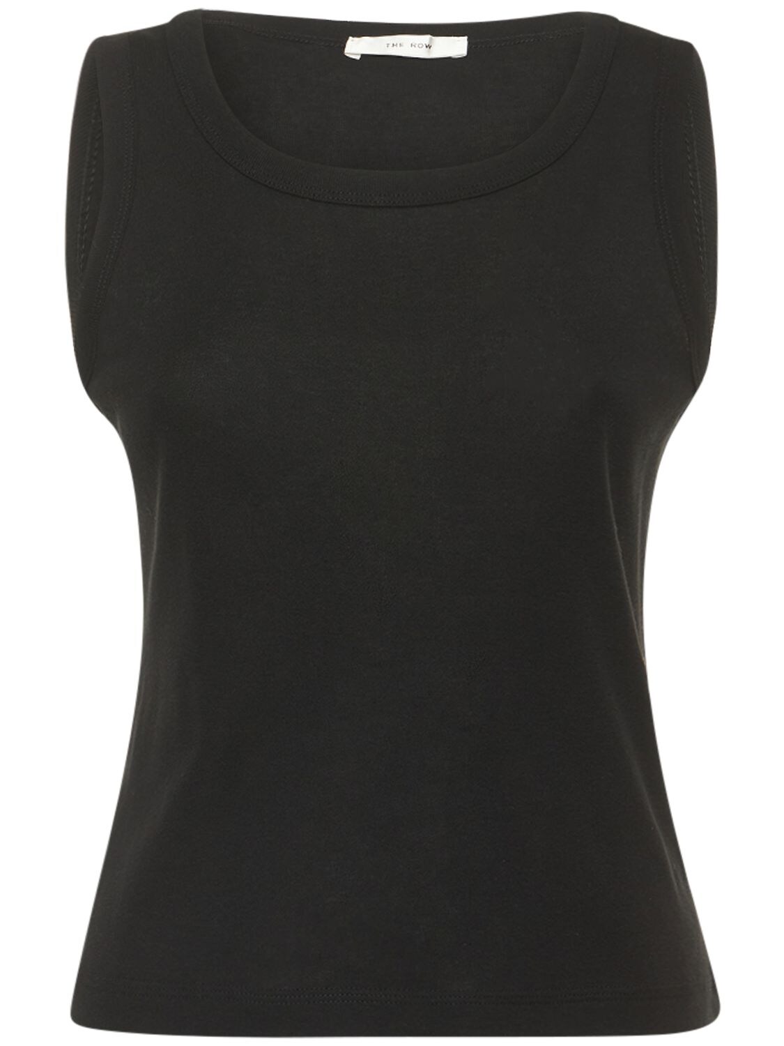 The Row - Giorgix organic cotton tank top - Black | Luisaviaroma