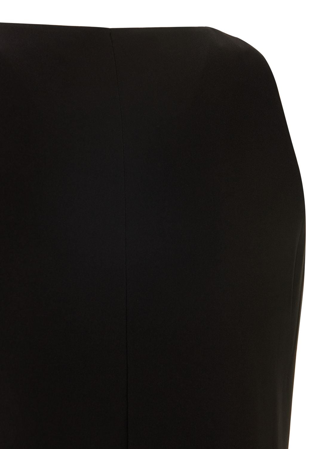 Shop Max Mara Lana Sleeveless Jersey Midi Dress In Black