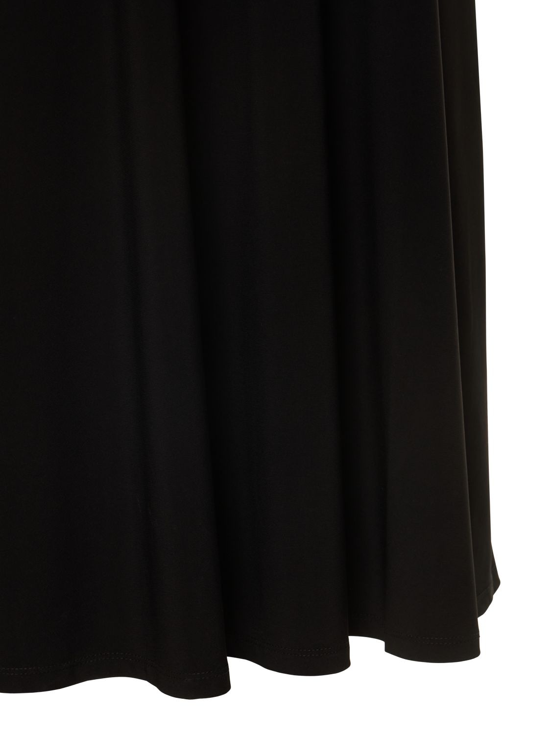 Shop Max Mara Lana Sleeveless Jersey Midi Dress In Black