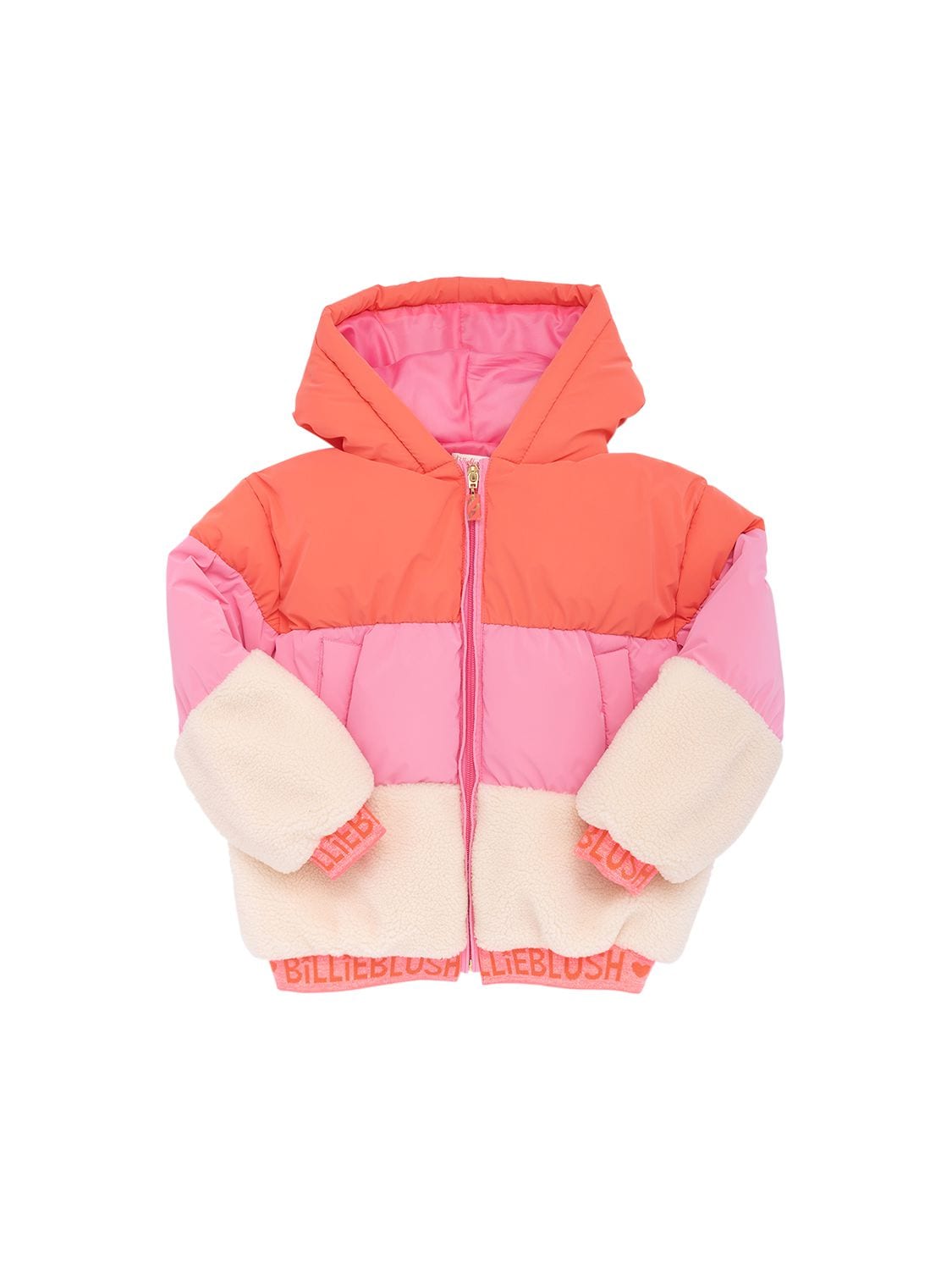BILLIEBLUSH Mädchen Sweatjacke mit Kapuze U15503 pink Pullover mit PomPom´s NEU 