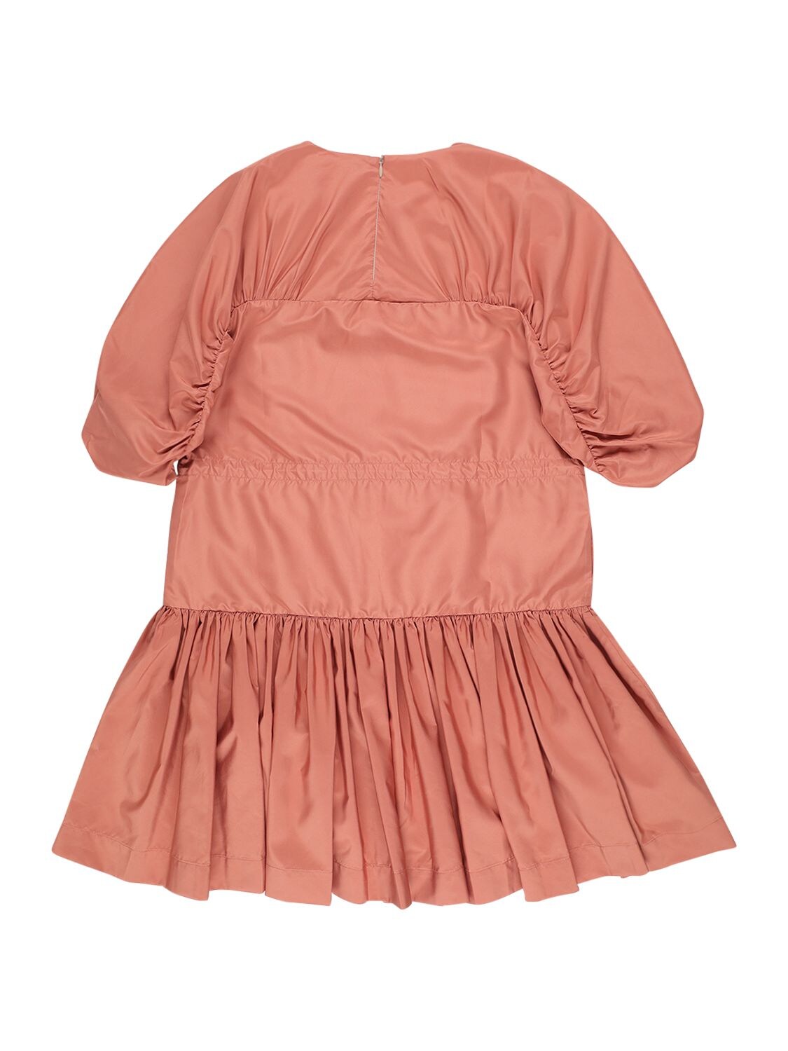 Unlabel Kids' Tiered Tech Mini Dress In Pink