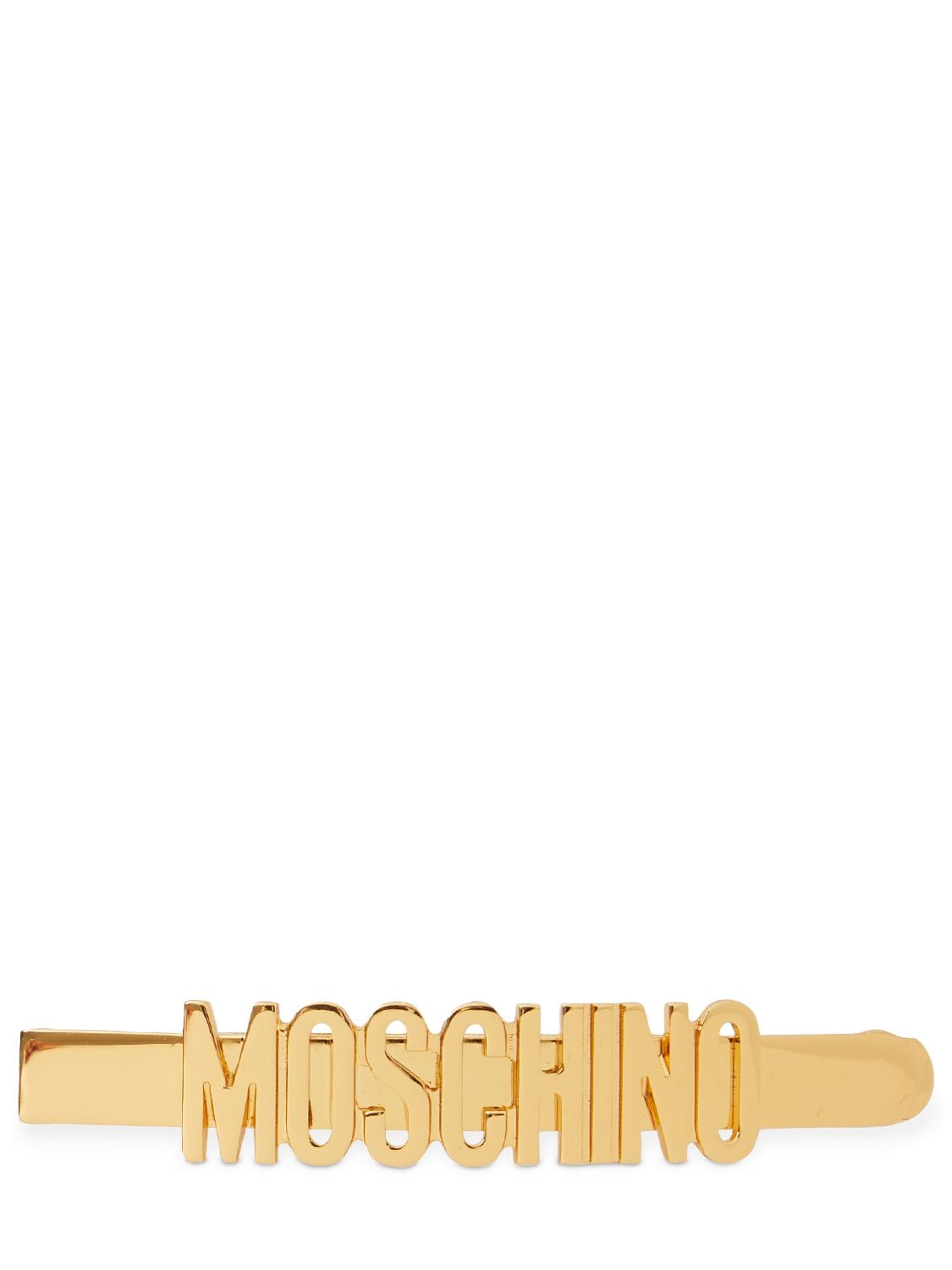 MOSCHINO Logo Lettering Hair Clip