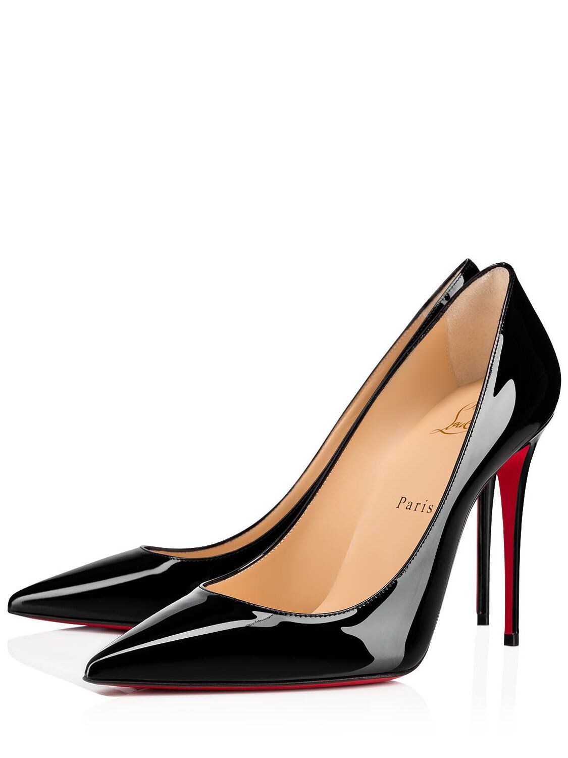 CHRISTIAN LOUBOUTIN 100mm Kate Patent Leather Pumps