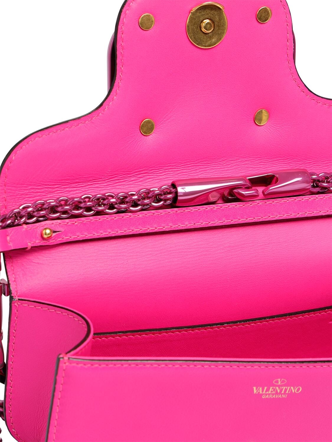 Locò Small Shoulder Bag In Calfskin for Woman in Pink Pp