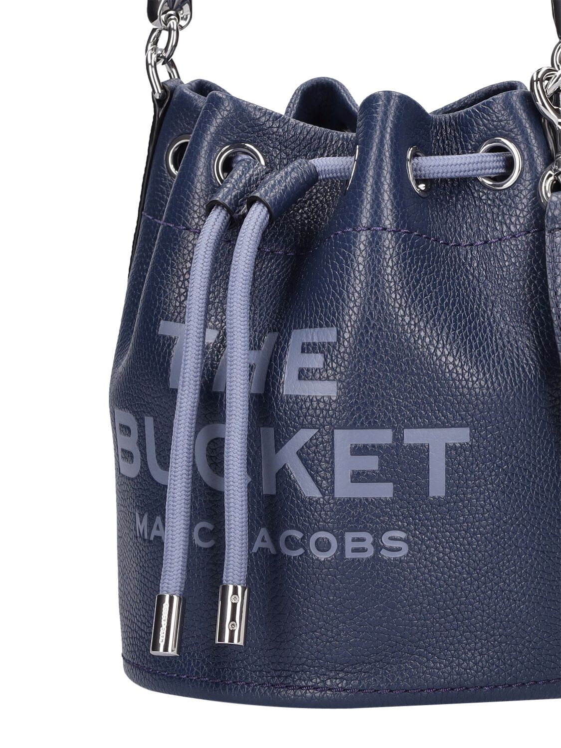 Marc Jacobs The Leather Bucket Bag Blue Sea, Bucket Bag