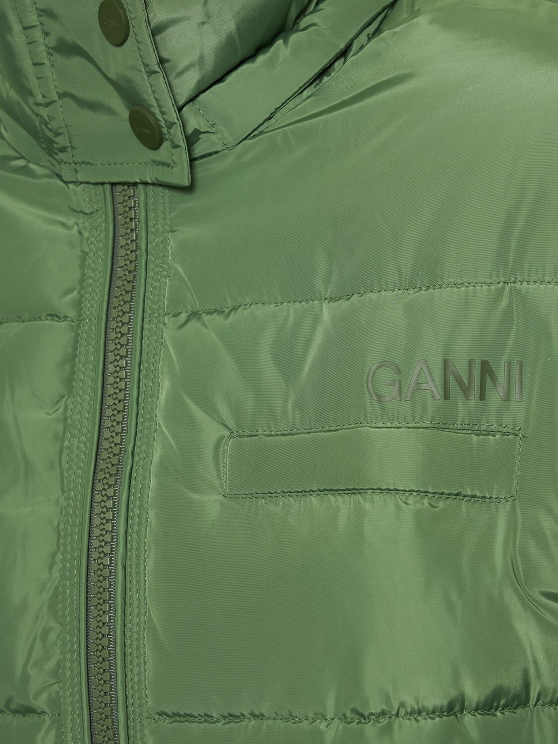 GANNI Tech Puffer Down Jacket