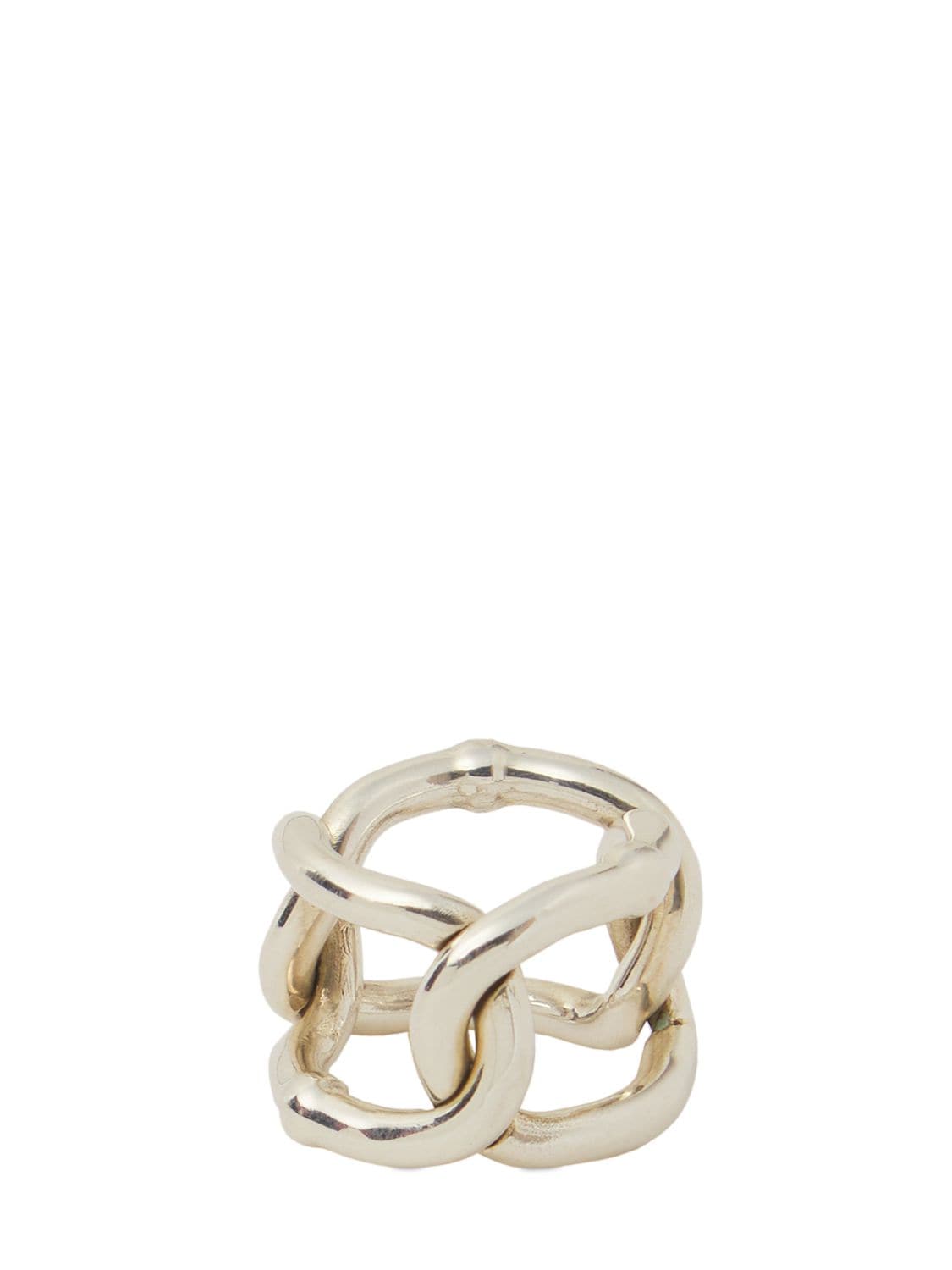 Image of Gold Finish Sterling Silver Ring
