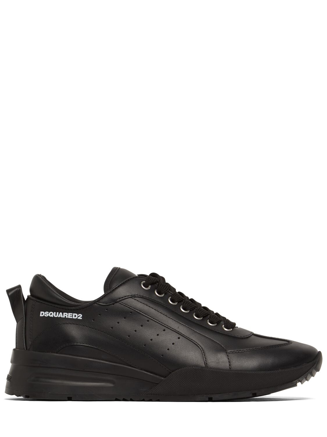 DSQUARED2 LEGEND 551 LEATHER LOW TOP SNEAKERS