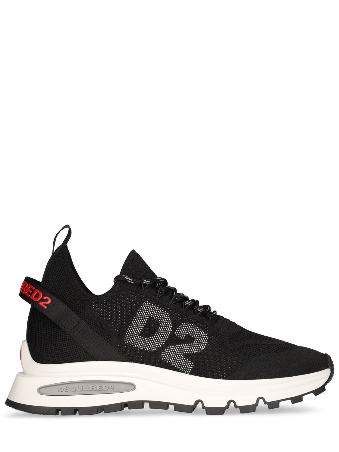 Dsquared2 - Run ds2 sock low sneakers - Black | Luisaviaroma