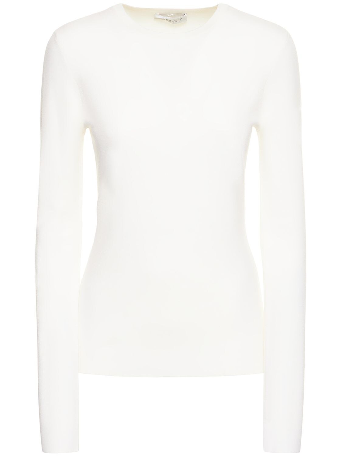 Gabriela Hearst Manoel Wool & Cashmere Knit Sweater In Ivory