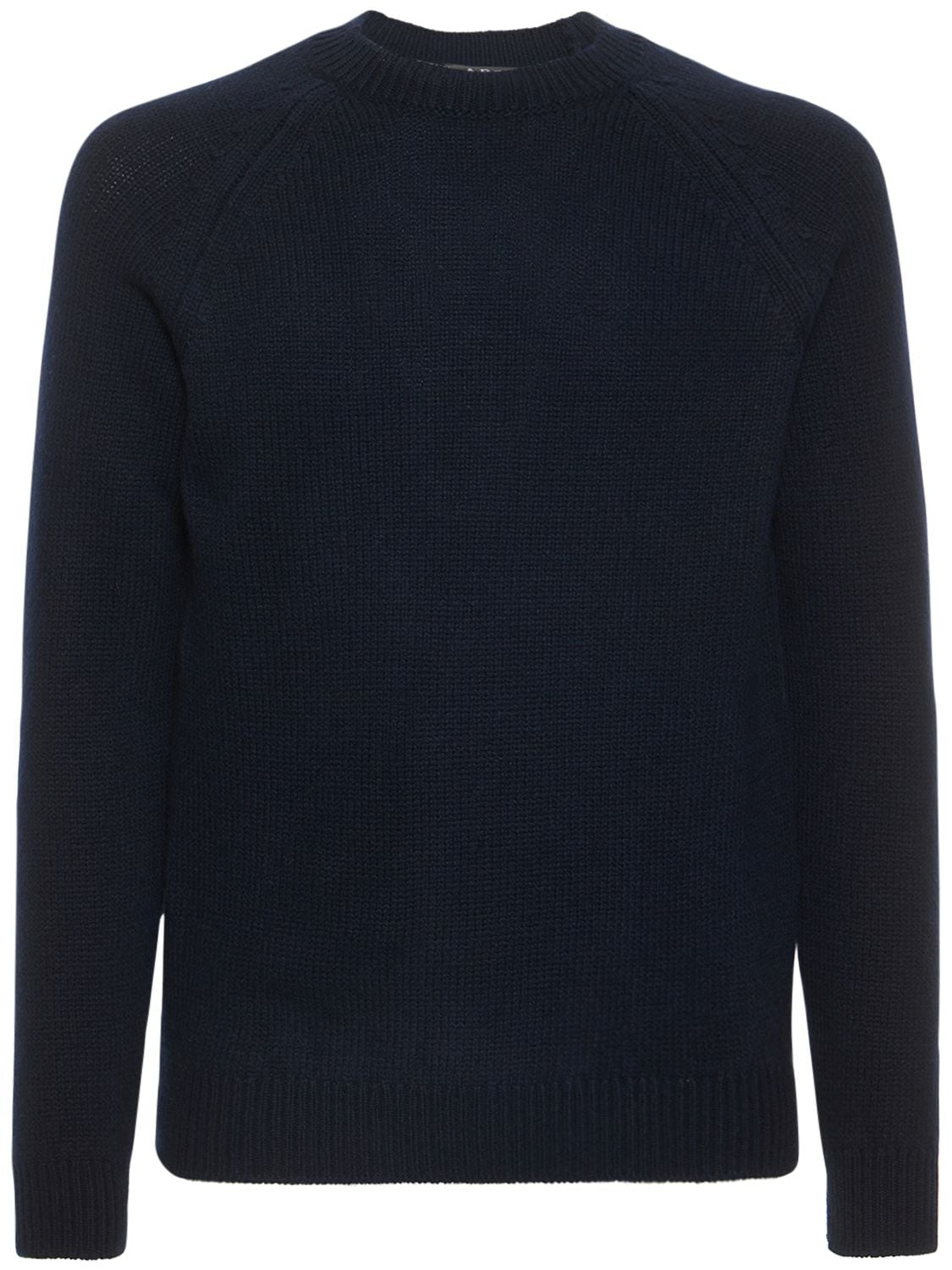 APC WOOL KNIT CREWNECK SWEATER