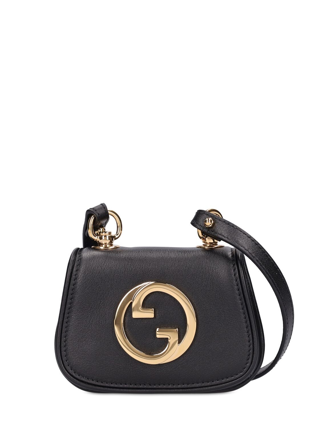 Gucci - Card holder w/ strap - Black | Luisaviaroma