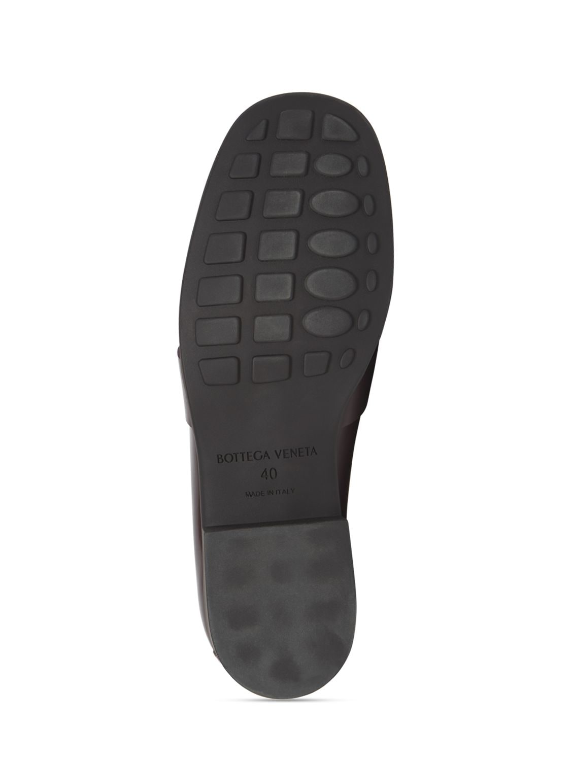 Shop Bottega Veneta Madame Soft Patent Leather Loafers In Oxide