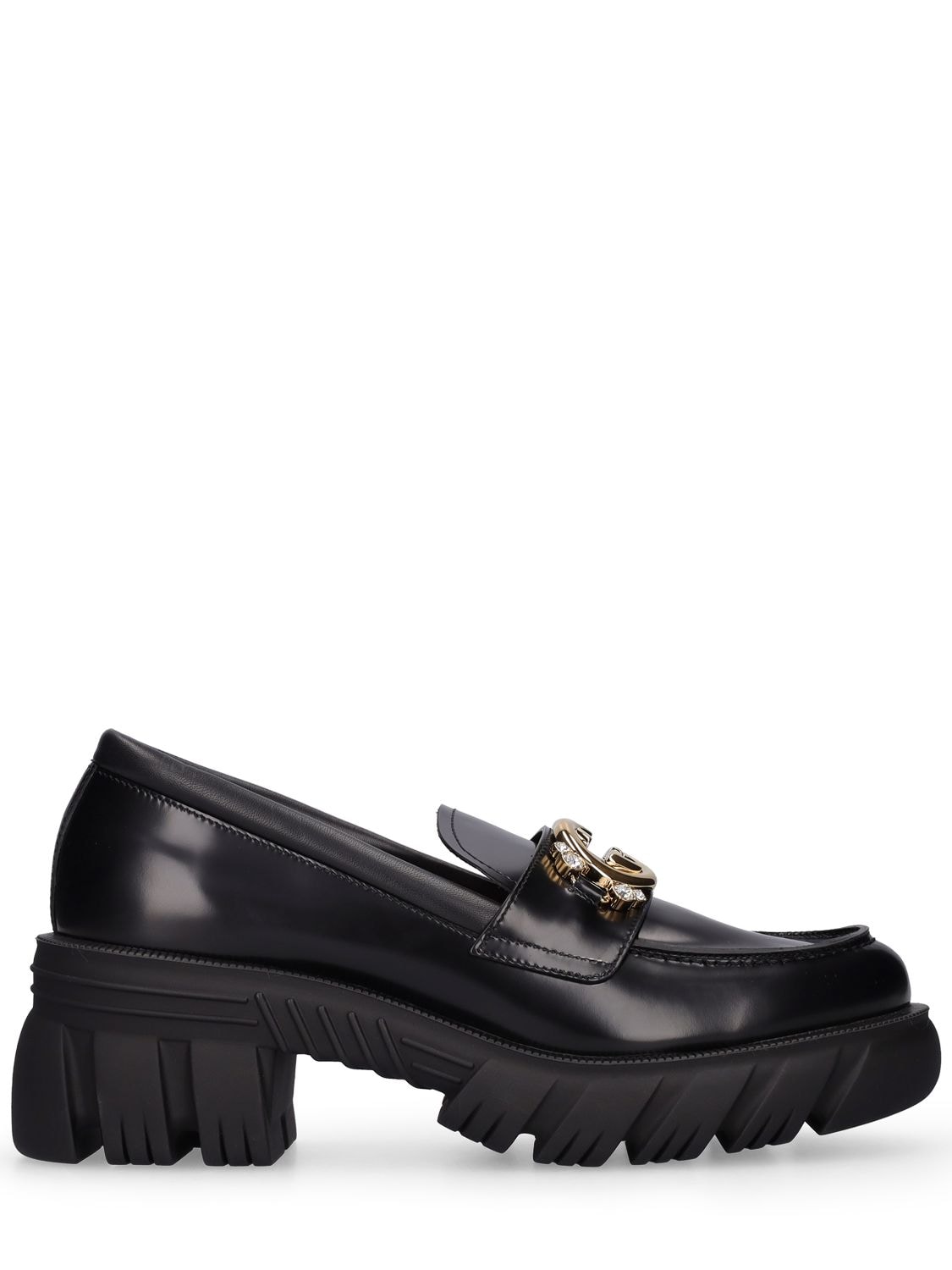 GUCCI 40mm Romance Leather Loafers