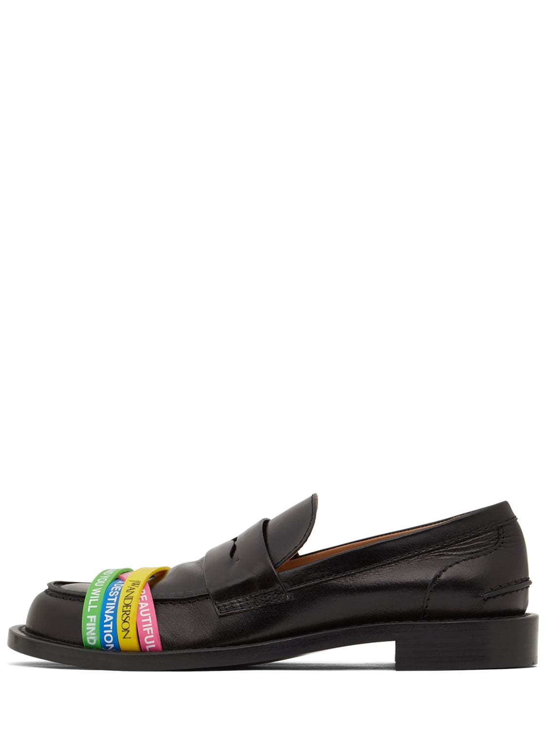 JW ANDERSON 20MM ELASTIC LEATHER LOAFERS