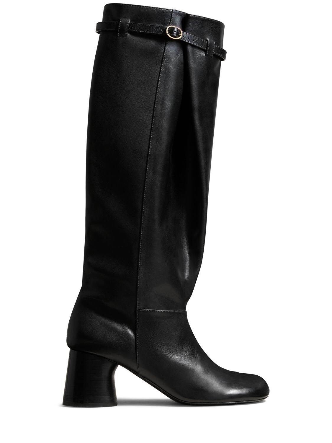 KHAITE 45MM ADMIRAL LEATHER TALL BOOTS