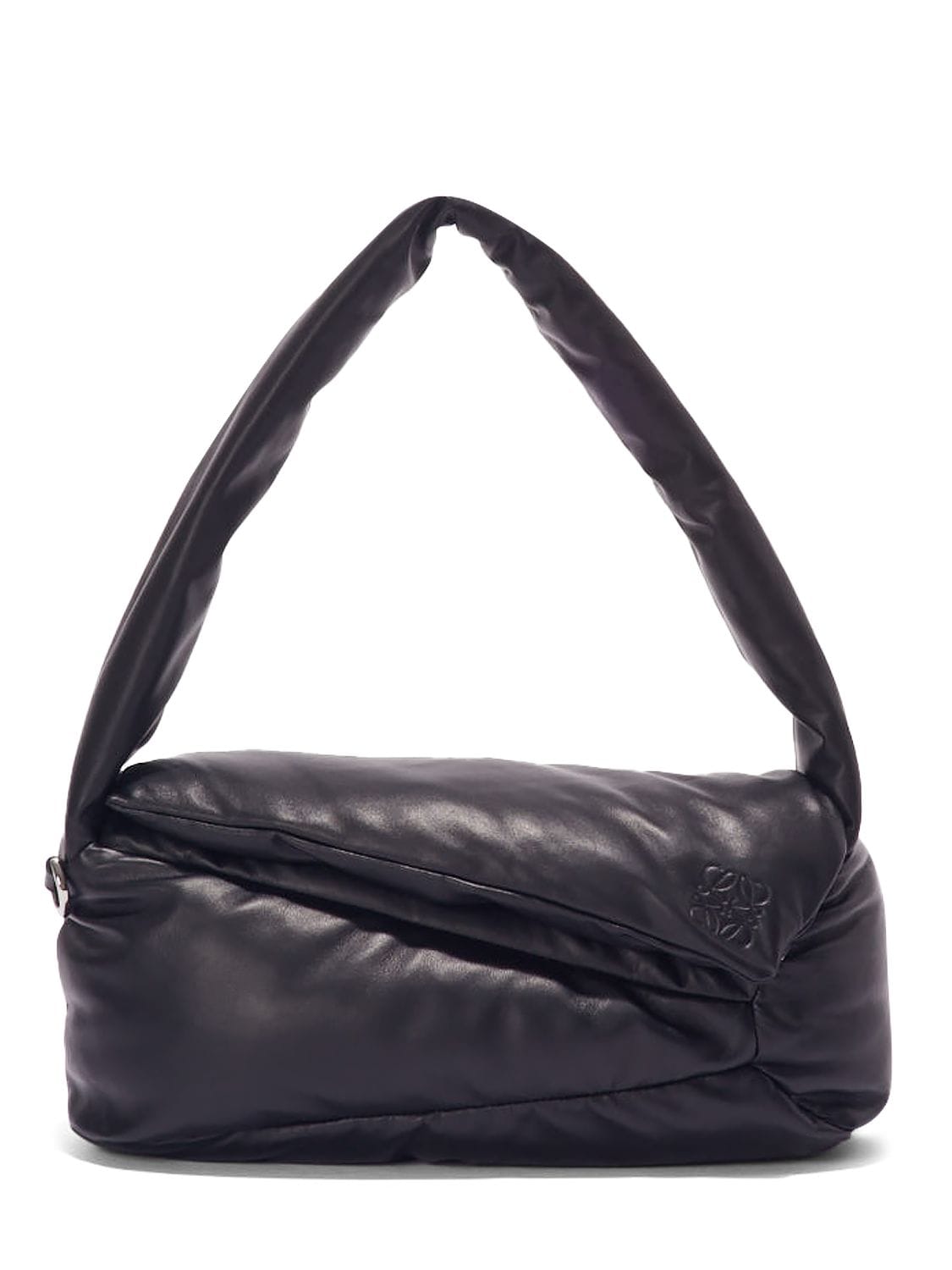 LOEWE Puzzle Puff Leather Hobo Shoulder Bag