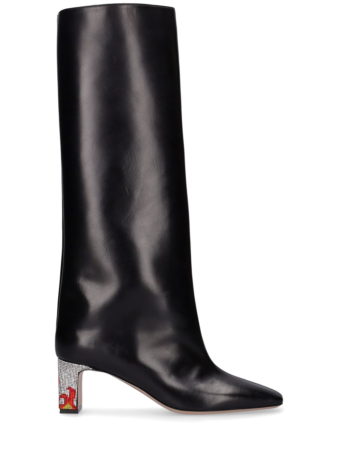 IINDACO 60mm Febo Leather Tall Boots