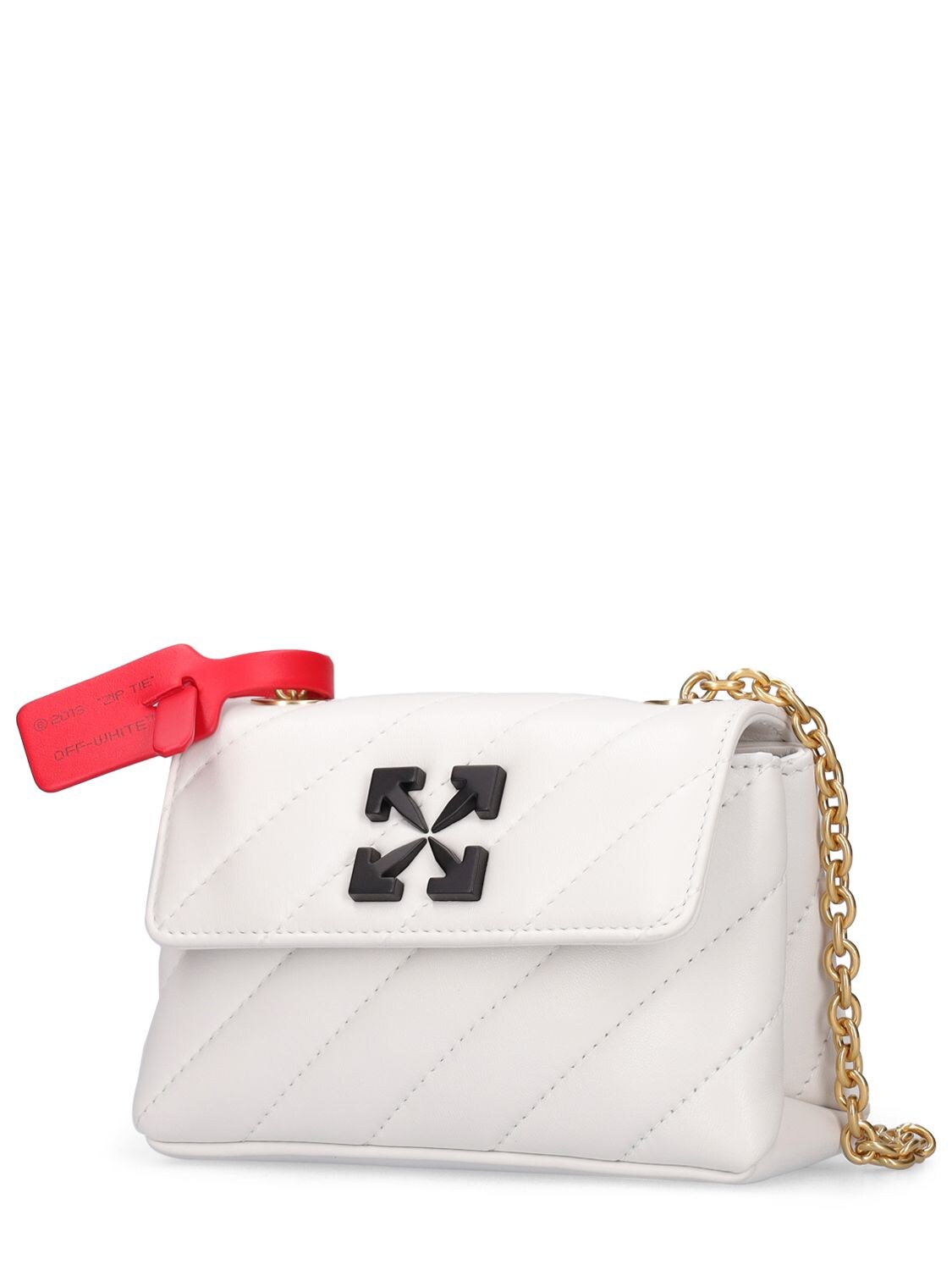 Jitney 0.5 printed embellished leather shoulder bag