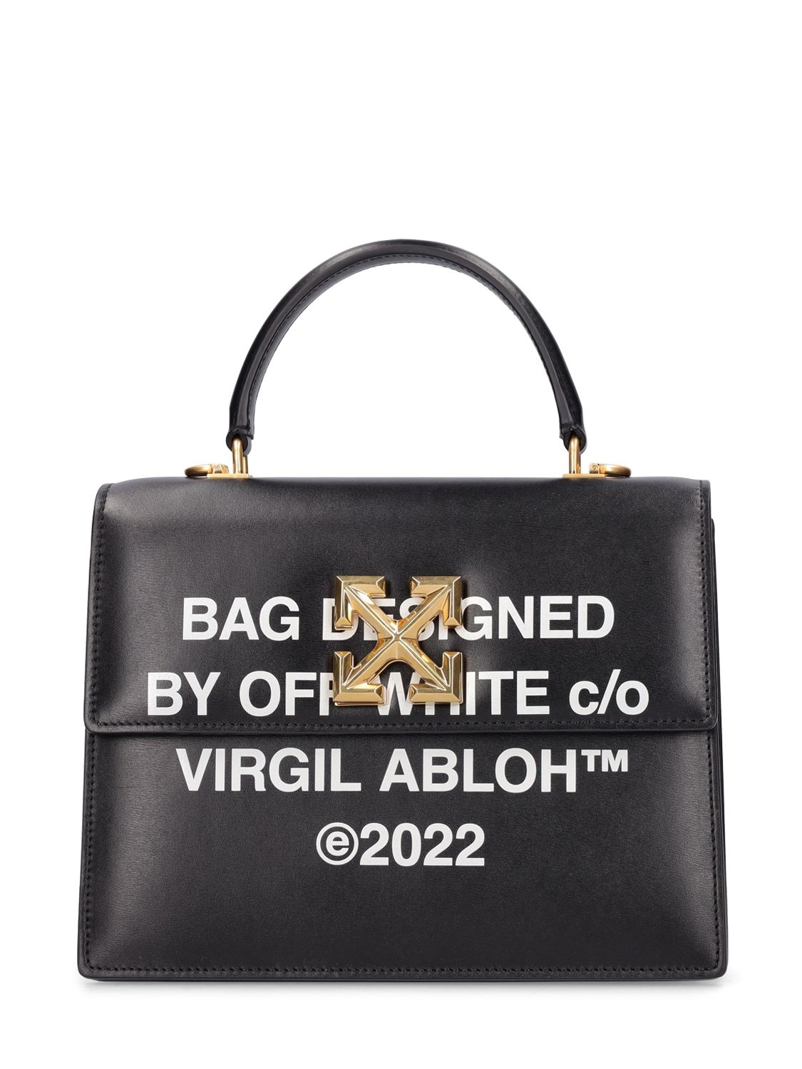 Off-White c/o Virgil Abloh Jitney 2.8 Printed Leather Shoulder Bag