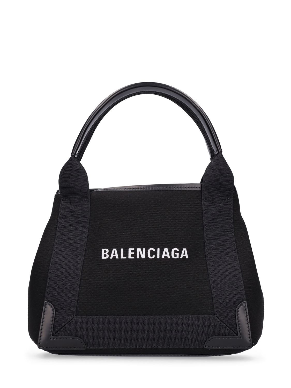 BALENCIAGA Xs Cabas Navy Cotton Bag