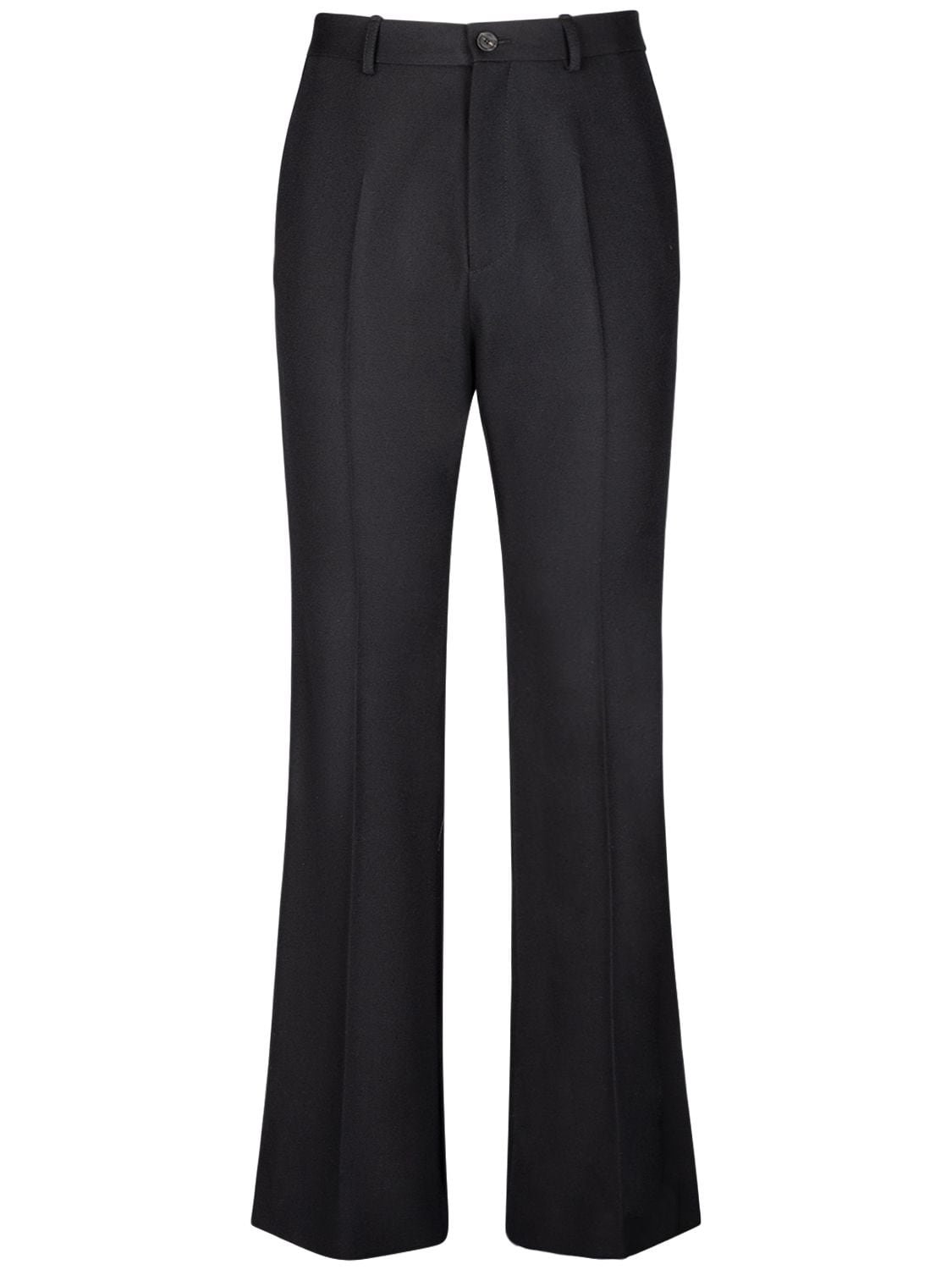 Balenciaga Tailored Flared Pants In Black